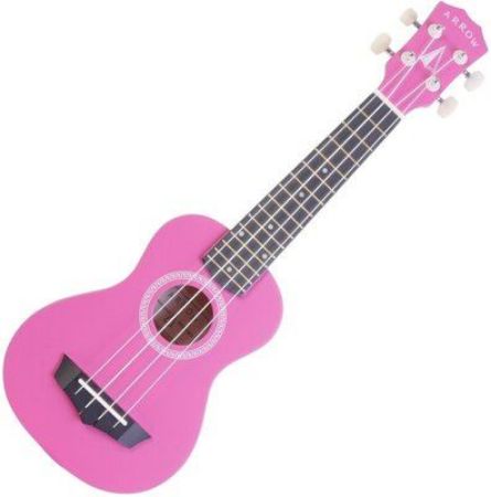 ARROW sopran ukulele PB10 Pink w/bag