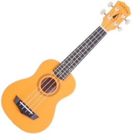 ARROW sopran ukulele PB10 Orange w/bag