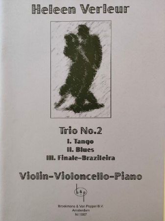 VERLEUR:TRIO NO.2 VIOLIN-VIOLONCELLO-PIANO