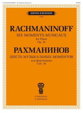 RACHMANINOV:6 MOMENTS MUSICAUX OP.16