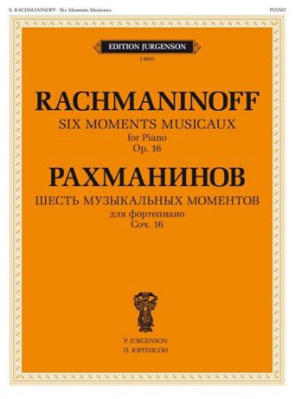 RACHMANINOV:6 MOMENTS MUSICAUX OP.16