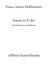 HOFFMEISTER:SONATE IN F-DUR CLARINET AND PIANO