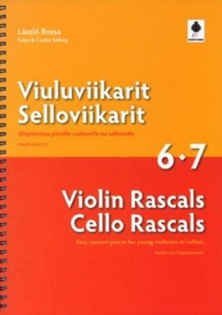 SZILVAY/ROSSA:VIOLIN RASCALS 6-7 PIANO ACCOMPANIMENT