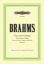 BRAHMS:FOUR SERIOUS SONGS OP.121 LOW VOICE