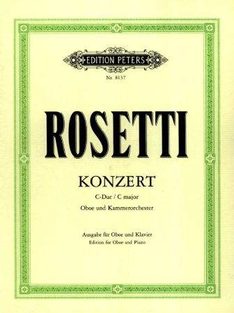 ROSETTI:KONZERT C-DUR,OBOE AND PIANO