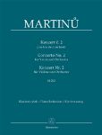 MARTINU:VIOLIN CONCERTO NO.2 H 293 VIOLIN & PIANO