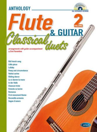 ANTHOLOGY FLUTE & GUITAR VOL.2 CLASSICAL DUETS +CD