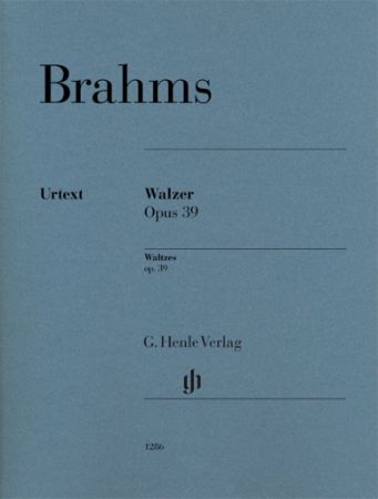 BRAHMS:WALTZES OP. 39 FOR PIANO