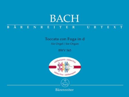 BACH J.S.:TOCCATA CON FUGA IN D BWV 565 FOR ORGAN