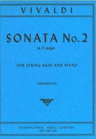 VIVALDI:SONATA NO.2 IN F MAJOR  STRING BASS AND PIANO