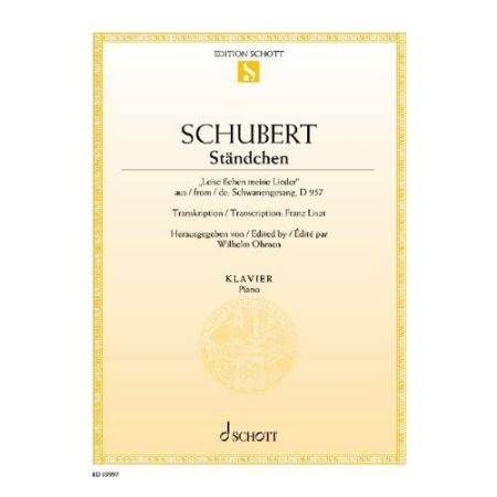 SCHUBERT/LISZT:STANDCHEN D 957 PIANO