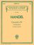 HANDEL/SALZEDO:CONCERTO IN Bb FOR HARP SOLO