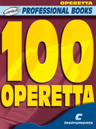 100 OPERETTA PROFESSIONAL BOOKS C INSTRUMENTS