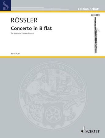 ROSETTI-ROESSLER:CONCERTO IN B FLAT BASSOON AND PIANO