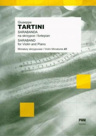 TARTINI:SARABANDA VIOLIN AND PIANO