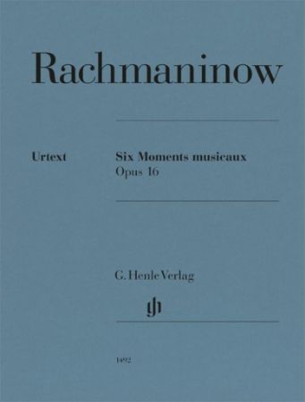 RACHMANINOV:SIX MOMENTS MUSICAUX OP.16 FOR PIANO