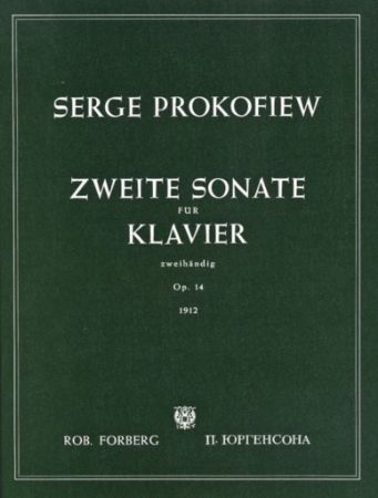 PROKOFIEV:SONATE NO.2 OP.14 PIANO