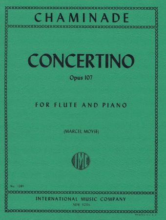 CHAMINADE C.:CONCERTINO POUR FLUTE OP107