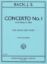 BACH J.S.:CONCERTO NO.1 S1041 VIOLIN AND PIANO (GALAMIAN)