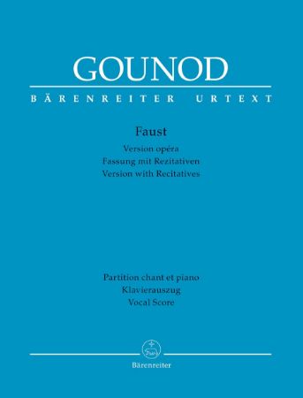 GOUNOD:FAUST VERSION WITH RECITATIVES VOCAL SCORE