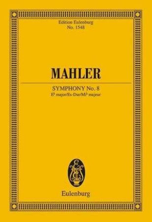 MAHLER:SYMPHONY NO. 8 STUDY SCORE