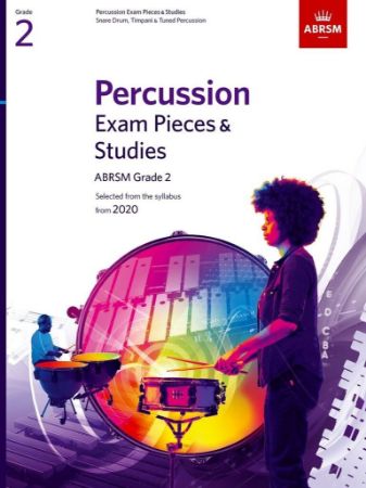 PERCUSSION EXAM PIECES & STUDIES GRADE 2 FROM 2020