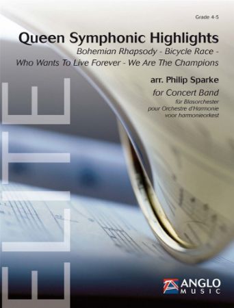 SPARKE:QUEEN SYMPHONIC HIGHLIGHTS CONCERT BAND