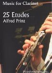 PRINZ:25 (TWENTY FIVE) ETUDES,CLARINET