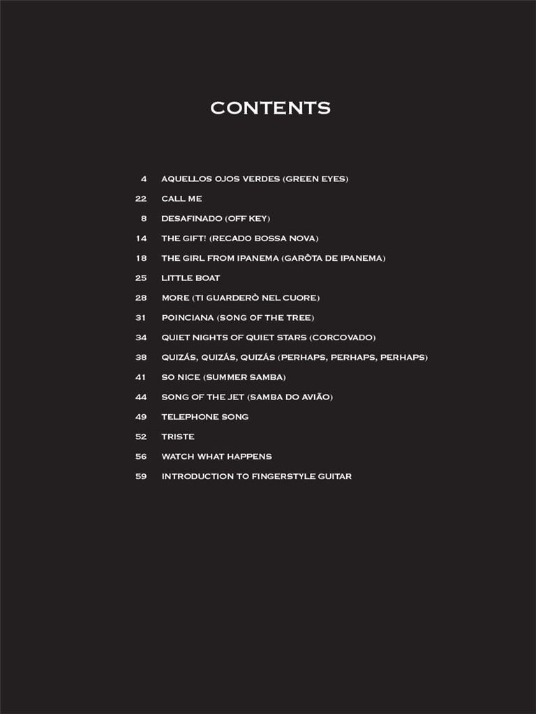 FINGERPICKING LATIN STANDARDS WITH TAB Hartman glasbena spletna trgovina