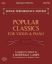 POPULAR CLASSICS FOR VIOLIN & PIANO (DOVER PERFORMANCE EDITION)