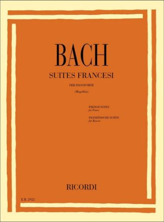 BACH J.S.:FRENCH SUITES FOR PIANO ( MUGELLINI)