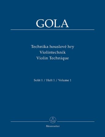 GOLA:VIOLIN TECHNIQUE 1