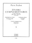 PAUBON:ETUDES COMPLEMENTAIRES  VOL.1