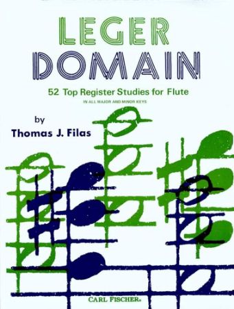 FILAS:LEGER DOMAIN 52 TOP REGISTER STUDIES FOR FLUTE