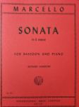 MARCELLO:SONATA E-MINOR FOR BASSOON AND PIANO