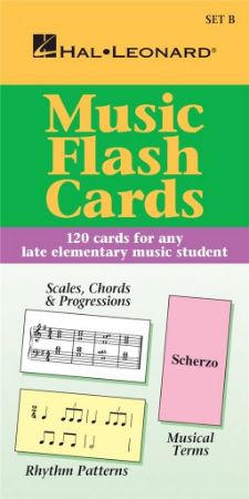 MUSIC FLASH CARDS SET B