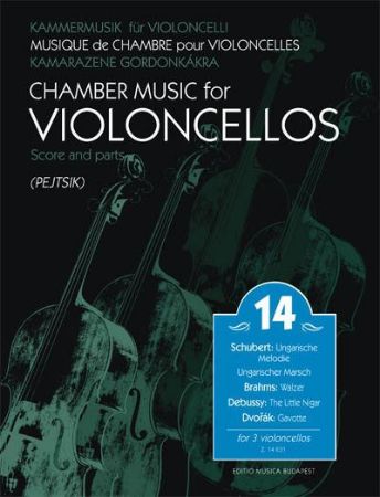 PEJTSIK:CHAMBER MUSIC FOR VIOLONCELLOS  3 CELLOS VOL.14