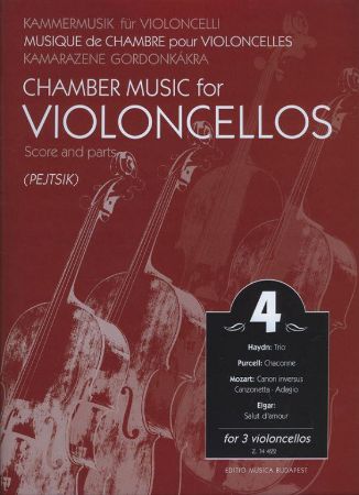 CHAMBER MUSIC FOR VIOLONCELLOS 3 VIOLONCELLOS