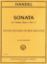 HANDEL:SONATA IN F MAJOR OP.1 NO.11 FOR FLUTE(OR VIOLIN OR OBOE) AND GUITAR