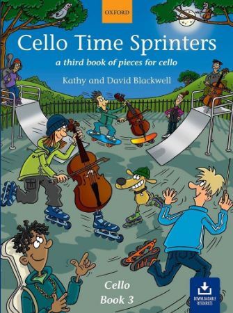BLOCKWELL:CELLO TIME SPRINTERS BOOK 3 + AUDIO ACCESS