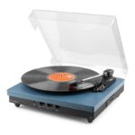 Audizio gramofon RP113D Record Player with BT in/out Dark Blue