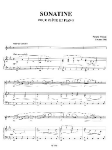 PROUST:SONATINE POUR FLUTE ET PIANO