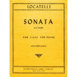 LOCATELLI:SONATA C MAJOR FOR FLUTE AND PIANO