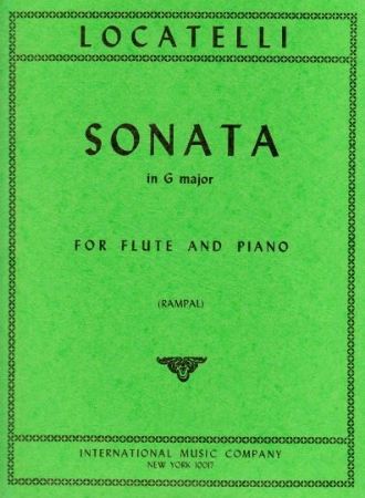 LOCATELLI:SONATA G MAJOR FOR FLUTE AND PIANO