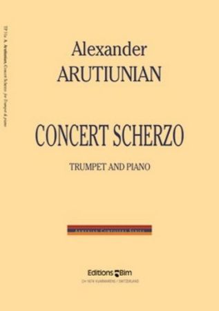 ARUTIUNIAN A.:CONCERT SCHERZO TRUMPET AND PIANO