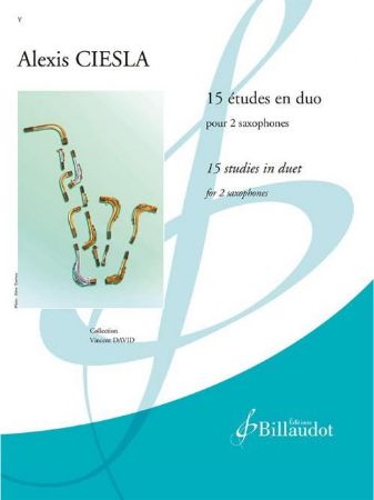 CIESLA:7 ETUDES LUDIQUESW/7 PLAYFUL STUDIES ALTO SAXOPHONE&PIANO + AUDIO ONLINE