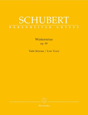 SCHUBERT:WINTERREISE OP.89 LOW VOICE