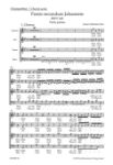 BACH J.S.:ST.JOHN PASSION BWV 245 CHORAL SCORE