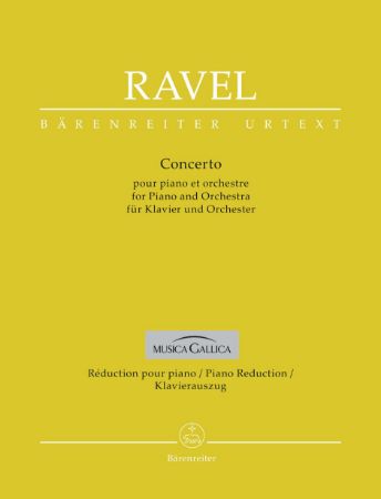 RAVEL:CONCERTO FOR PIANO