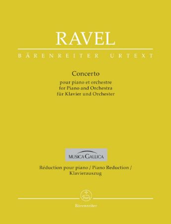 RAVEL:CONCERTO FOR PIANO